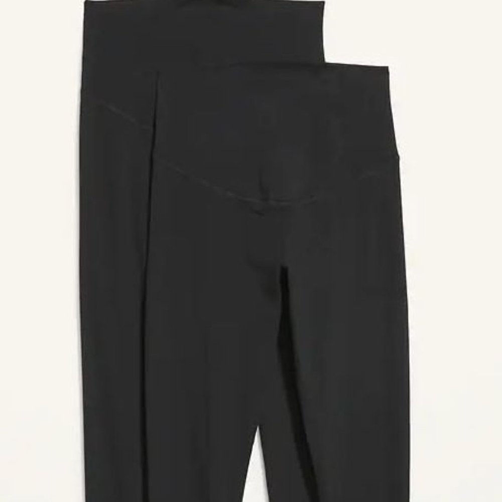 Old Navy Maternity Full-Panel Leggings 2-Pack XL